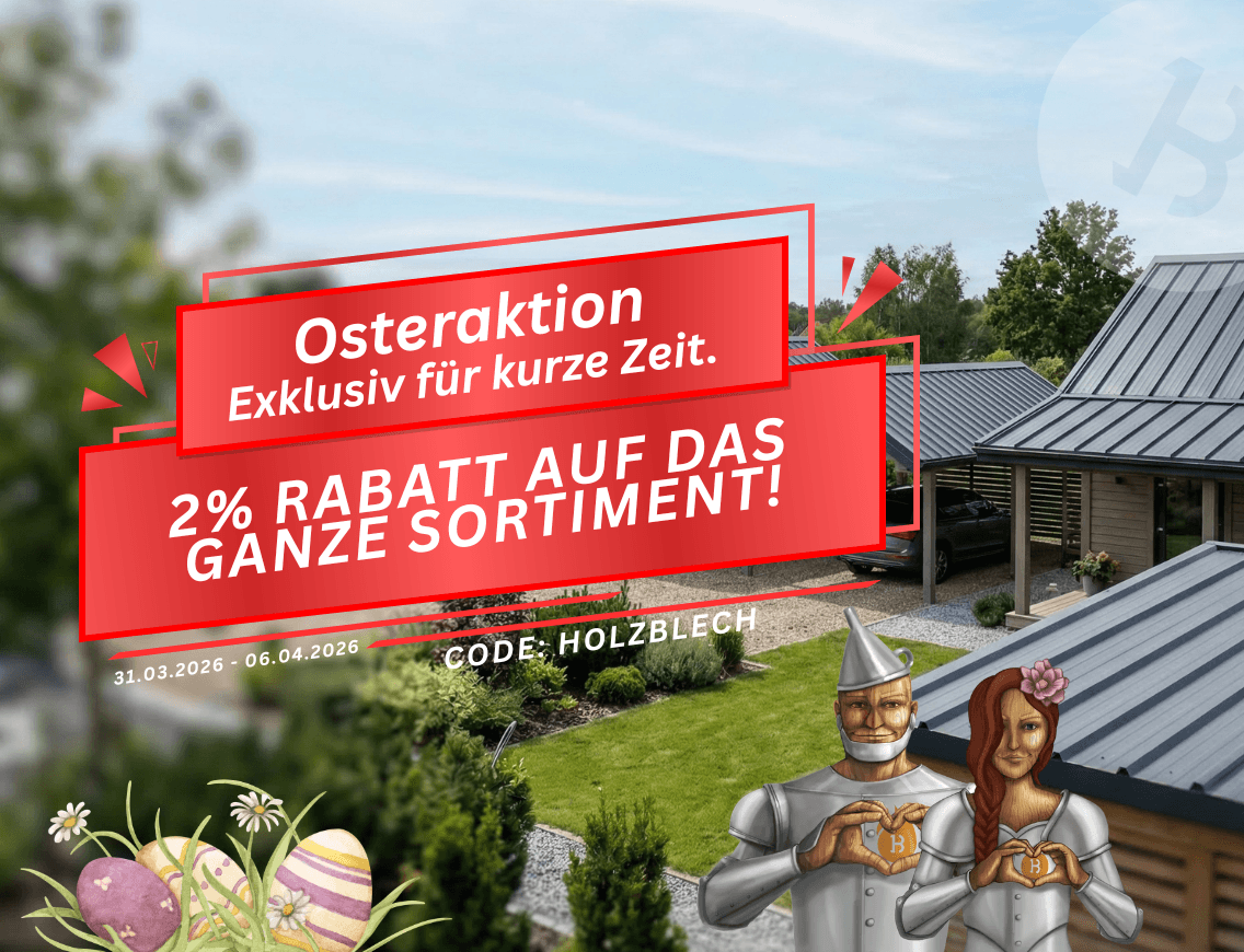 Osteraktion – 2% Rabatt auf das ganze Sortiment